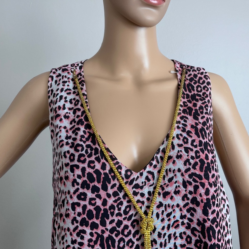 Thalia Sodi Women’s Mexico City Ombre Pink Blouse size L - Picture 2 of 12